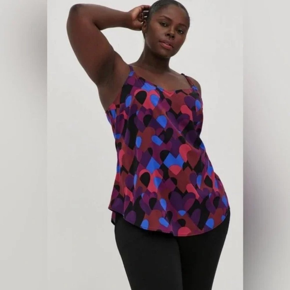 TORRID SIZE 2X MULTI COLORED TANK
